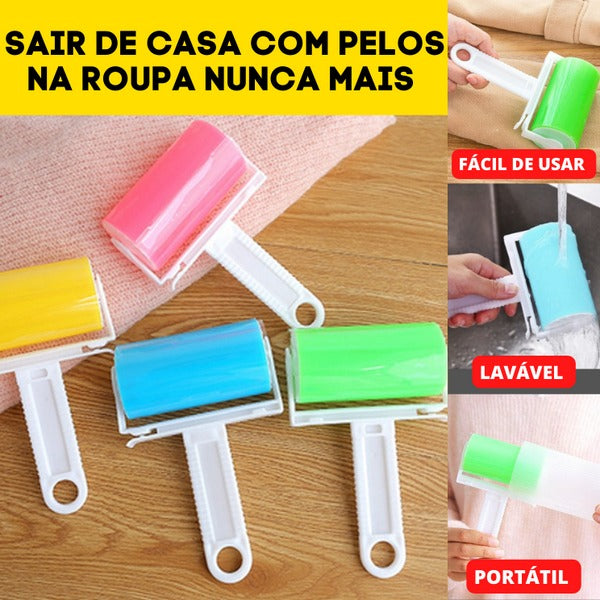 RollMaster - Rolo para Pelos em GEL (LAVÁVEL/REUTILIZÁVEL)