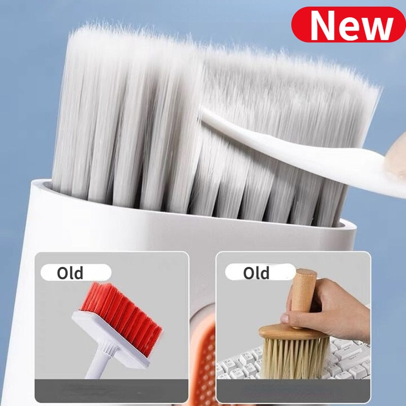 Cleaner Brush - Kit de Limpeza Multifuncional 7 em 1