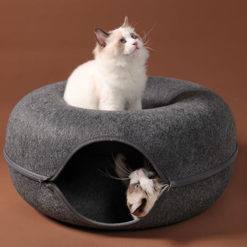 Cama de túnel para Gatos - Donut