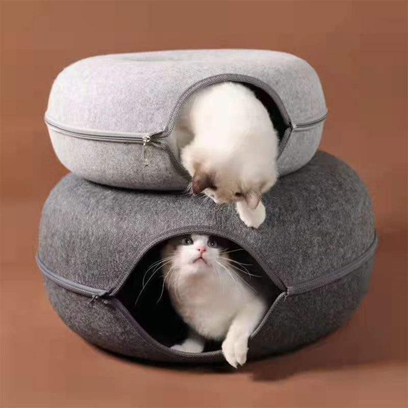 Cama de túnel para Gatos - Donut